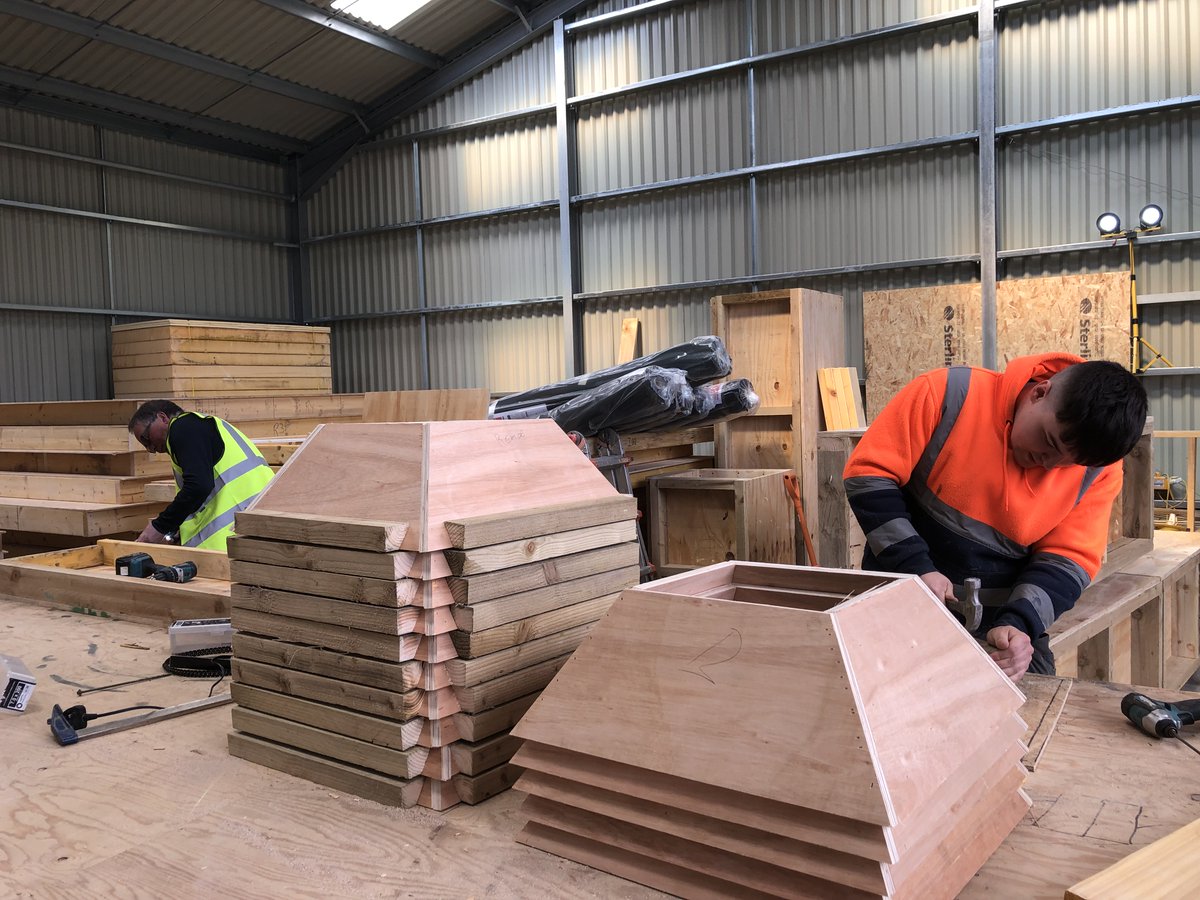 TSL_Ltd's tweet image. The Ulva Ferry Shorebase Facility is an entirely ‘local’ project. Led by Site Supervisor Steve Sheppard, the kit was built on Mull &amp;amp; transported from our workshop to site ready for the build which is now in full swing. 
#localteam #localbusiness #ulvaferry