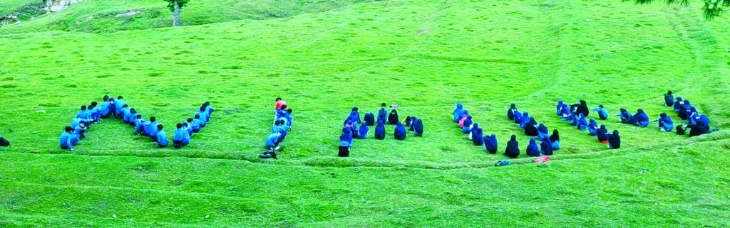 DIETBudgam's tweet photo. Brilliant display of unity and skill, students forming the NIPUN logo to spread awareness about FLN and NEP-2020 under Janbhagidari-G20 event in Khag Budgam J&K.
#G20janbhagidariforFLN
#FLNjanbhagidarimovement
#MOEforFLN
#G20indiajanbhagidariFLN
#NCERT
#SCERTJK
#JKSamagra https://t.co/KluGTsrIRv