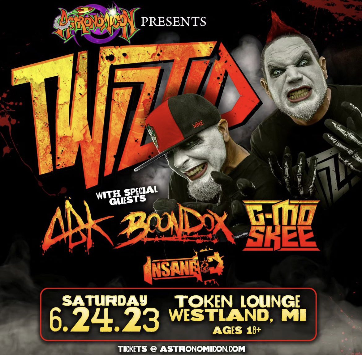 majikninjaent's tweet photo. .@AstronomiconMI 6.5 Friday and Saturday night plans sorted ✅
See you at the Token Lounge in Westland, MI‼️
Further details/tickets 👇
https://t.co/zjkgWqArym https://t.co/rf34FdDPAq