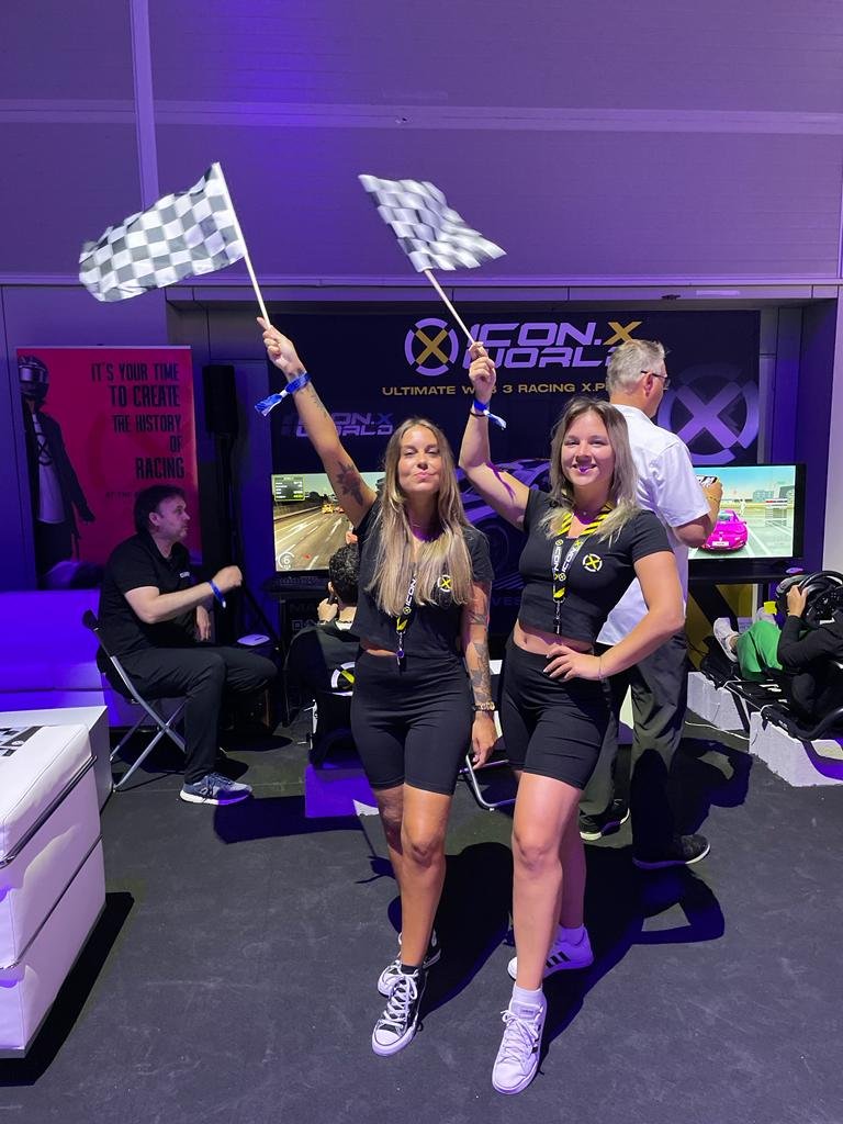 IconxWorld's tweet photo. GM petrolheads! 🌞
Are you ready to RAAAACE?
Come to our booth at @NFCsummit & join us for the wildest virtual ride in Lisbon!!🏎️
#iconxworld #nfclisbon https://t.co/noaibj26Z1
