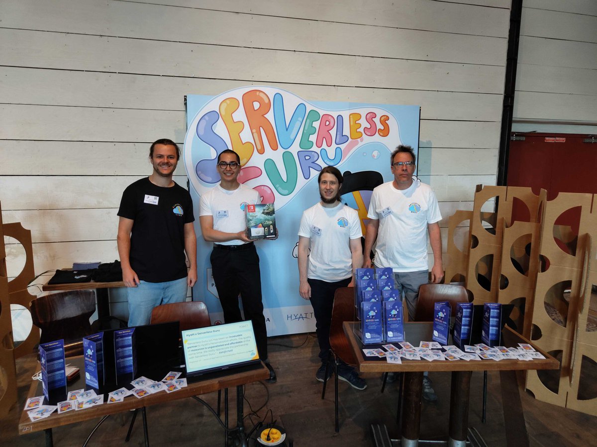 Serverless Guru (@serverlessguru) on Twitter photo Bonjour to the crew at <a href="/ServerlessParis/">ServerlessDays Paris</a>! #serverless #cloud #conference #France #Paris Bonjour to the crew at <a href="/ServerlessParis/">ServerlessDays Paris</a>! #serverless #cloud #conference #France #Paris