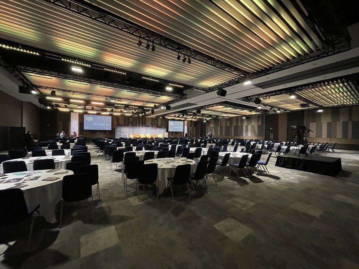 IanMCalvert's tweet photo. And we are nearly ready for #MidsSummit to start - great day of speakers and good panels ahead too!
#MidsSummit23 @tbipublication @NachuralEvents https://t.co/N41ZEFnsv6