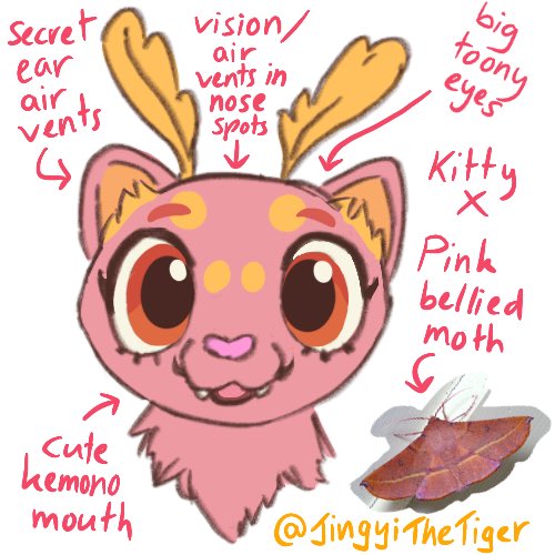 JingyiTheTiger's tweet photo. More fursuit designs! AAaa I just wanna start making my suit 😖💕

#fursuitdesign #kittymoth #fursuit #furryart #furry https://t.co/ZILpt1qVSA