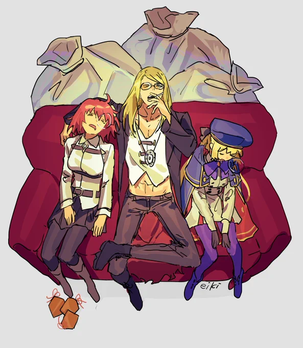 箱イベポカニキに大変お世話になりました絵 #fgo