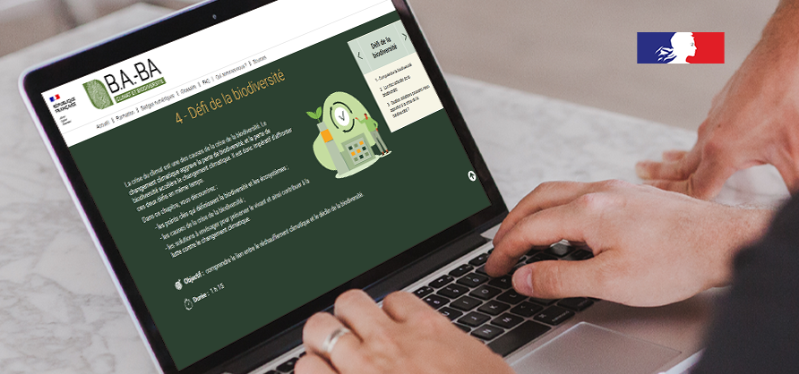 Lancement du B.A.-BA du #climat et de la #biodiversité du #Cned avec le soutien de <a href="/radiofrance/">Radio France</a> : la première formation en ligne et gratuite qui permet à tous d’acquérir les connaissances fondamentales sur les enjeux écologiques. #FranceNationVerte 
👨‍💻climat.cned.fr