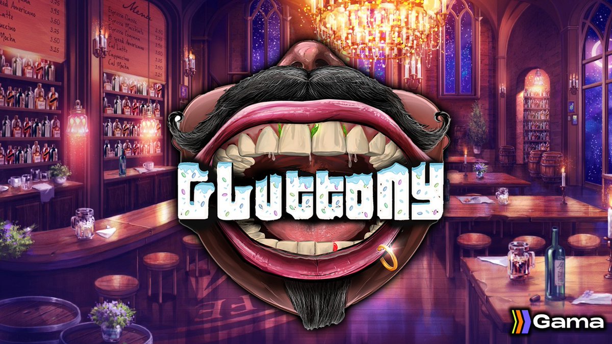 GamaCasino's tweet photo. New slot at Gama casino (https://t.co/ZWEQctHC5c)
Game name: Gluttony
Developer: Nolimit City 
Reels: 5
Rows: 5
Paylines: 3125
Max Win: 32000x
Min/Max Bet: €0.2/€100
Features:  xZone Sauce, Golden Bell Spins, Order Up!, Fedcon 1, Heart Attack, Bonus Buy
#Gamacasino #slotonline https://t.co/8MvW69kVj5