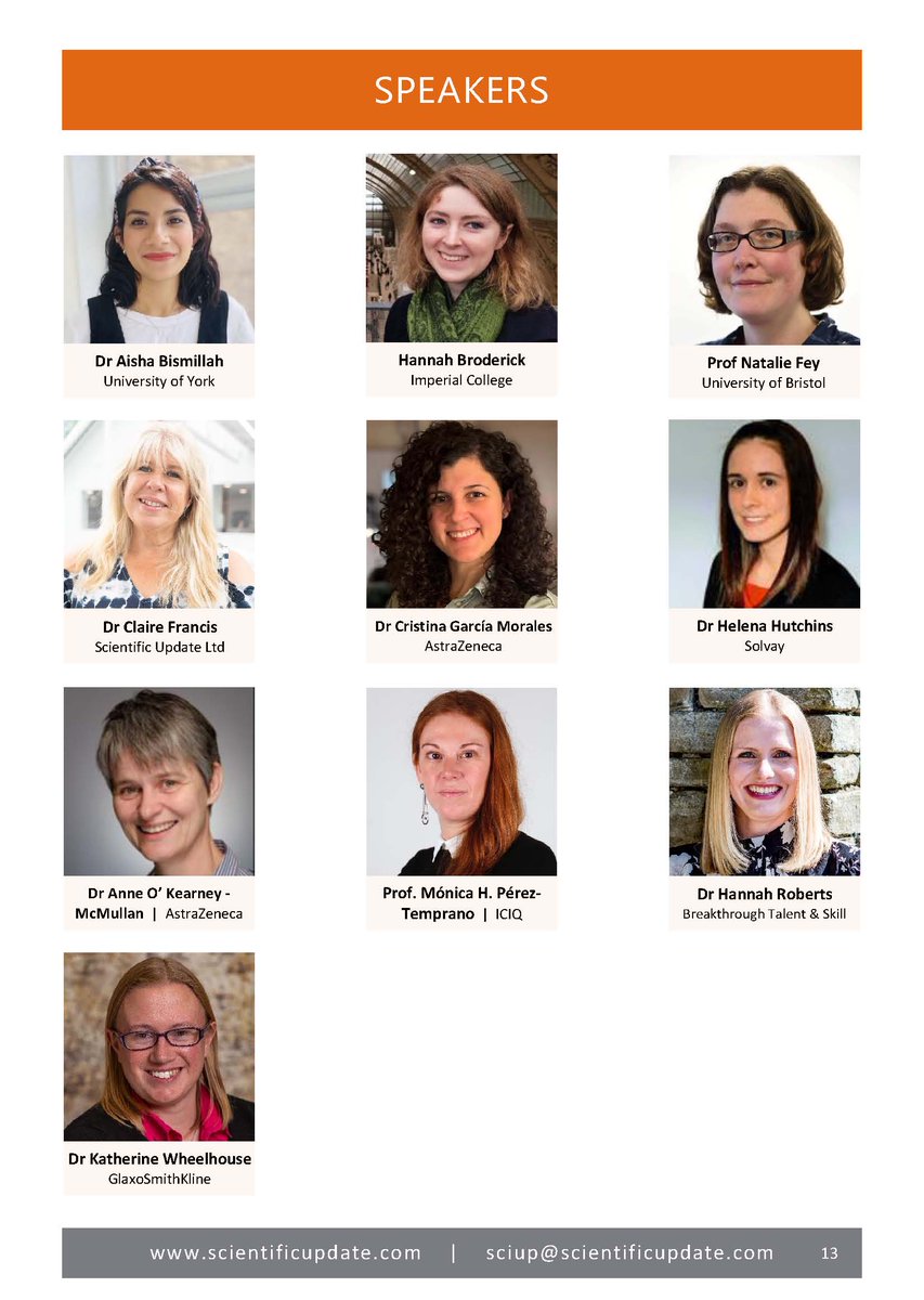 We are delighted to be supporting the first 'Empowering Women in Organic Chemistry Europe' Conference which will be held in Manchester on 15 June.

The last few spaces remain so check out the Programme and register at scientificupdate.com/conference_eve…

#EWOCEU23 #WomenInChemistry