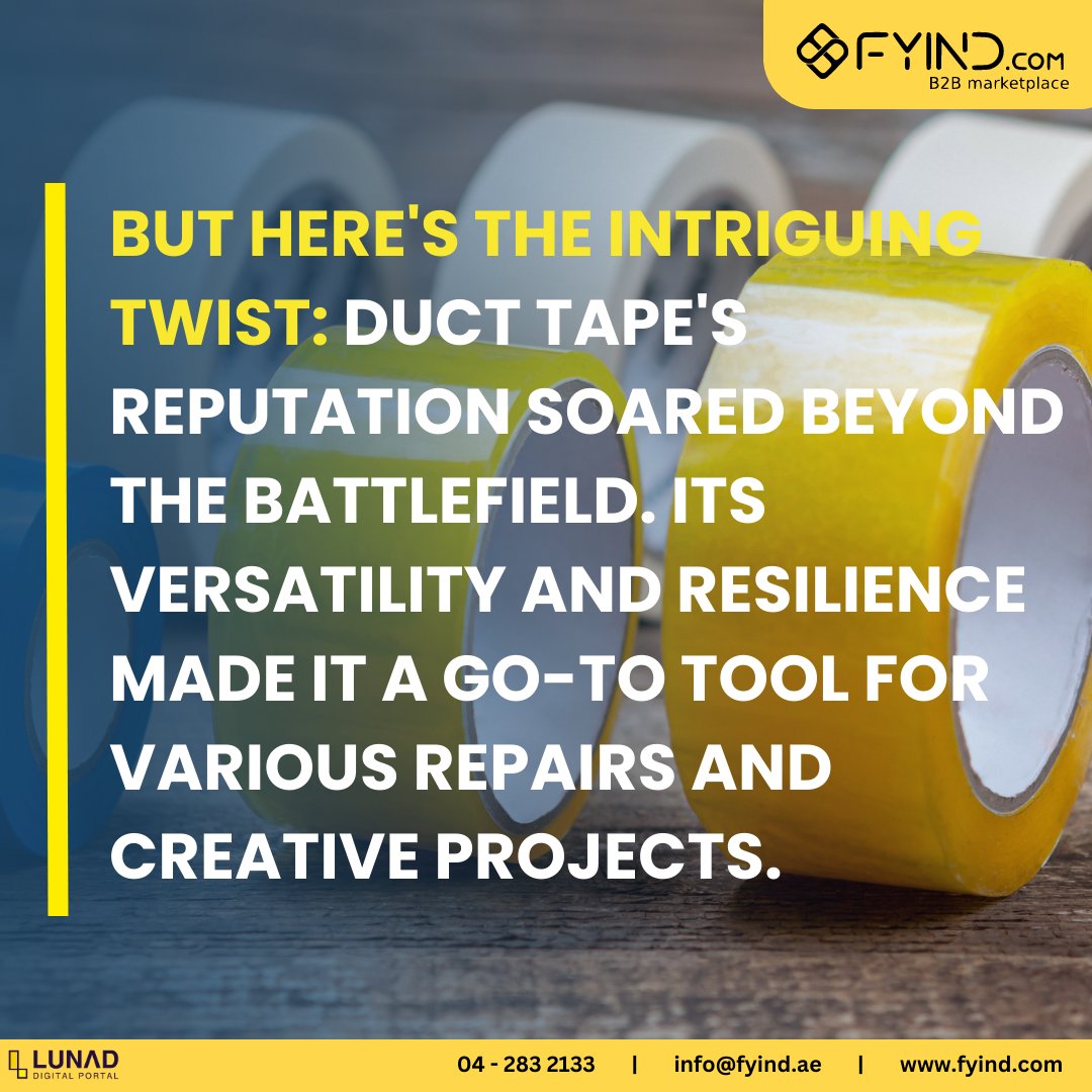 on Twitter "Ever wondered how ducttape became a legendary 