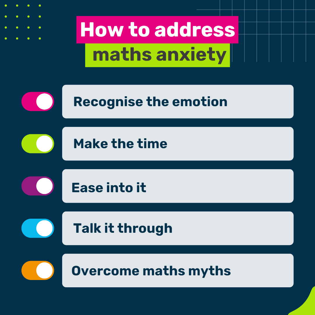 Nat_Numeracy's tweet photo. 🤔 📊 Do you have #MathsAnxiety? You're not alone! Many face panic and stress when confronted with maths. 

Check out these helpful tips to identify and tackle maths anxiety: https://t.co/oAD7K5pDAj

✨ With thanks to @dr_tom_hunt for his input. 

#Maths #WednesdayMotivation https://t.co/QSvCMuXTrz