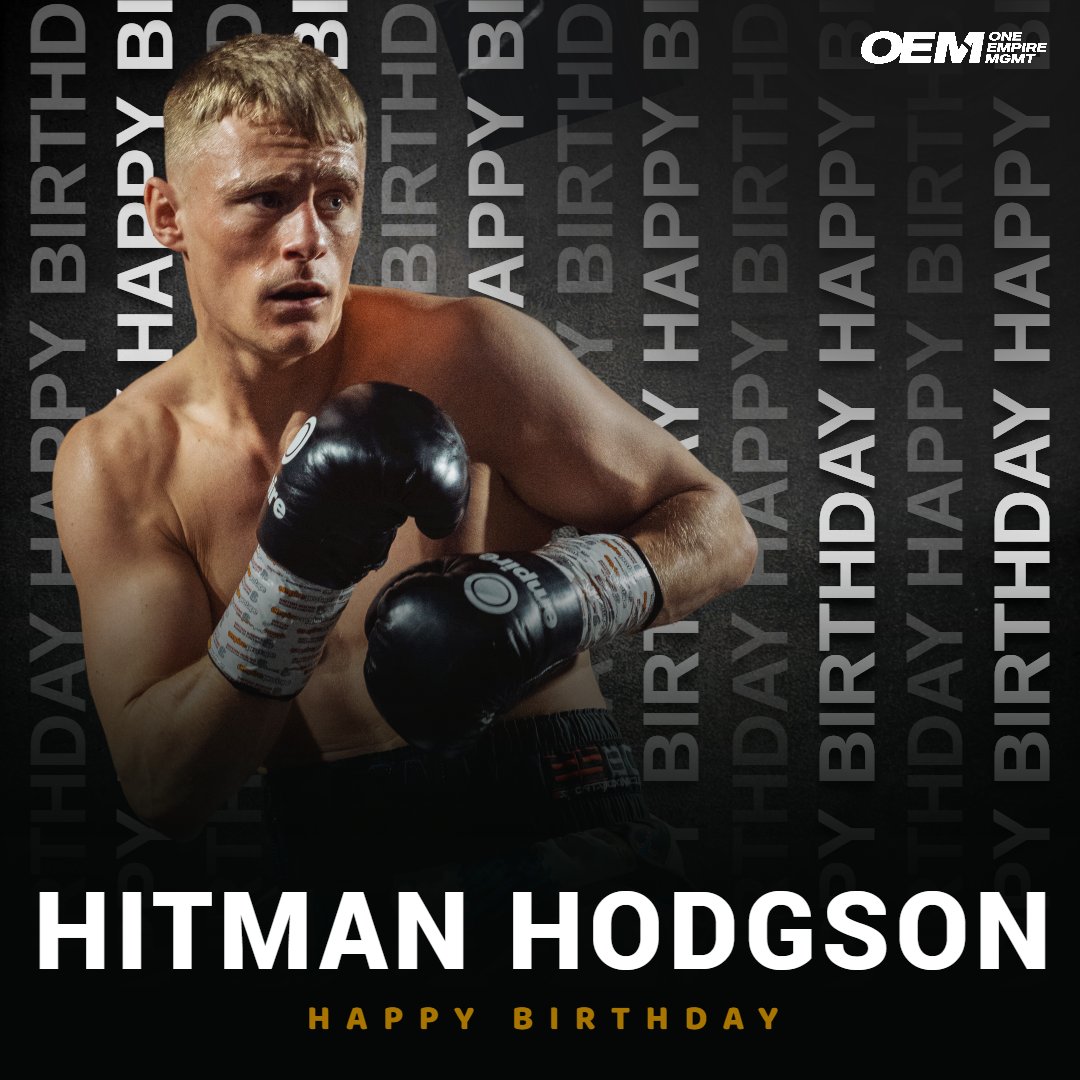 Happy Birthday <a href="/HitmanHodgson/">Tommy Hodgson</a> 🎂