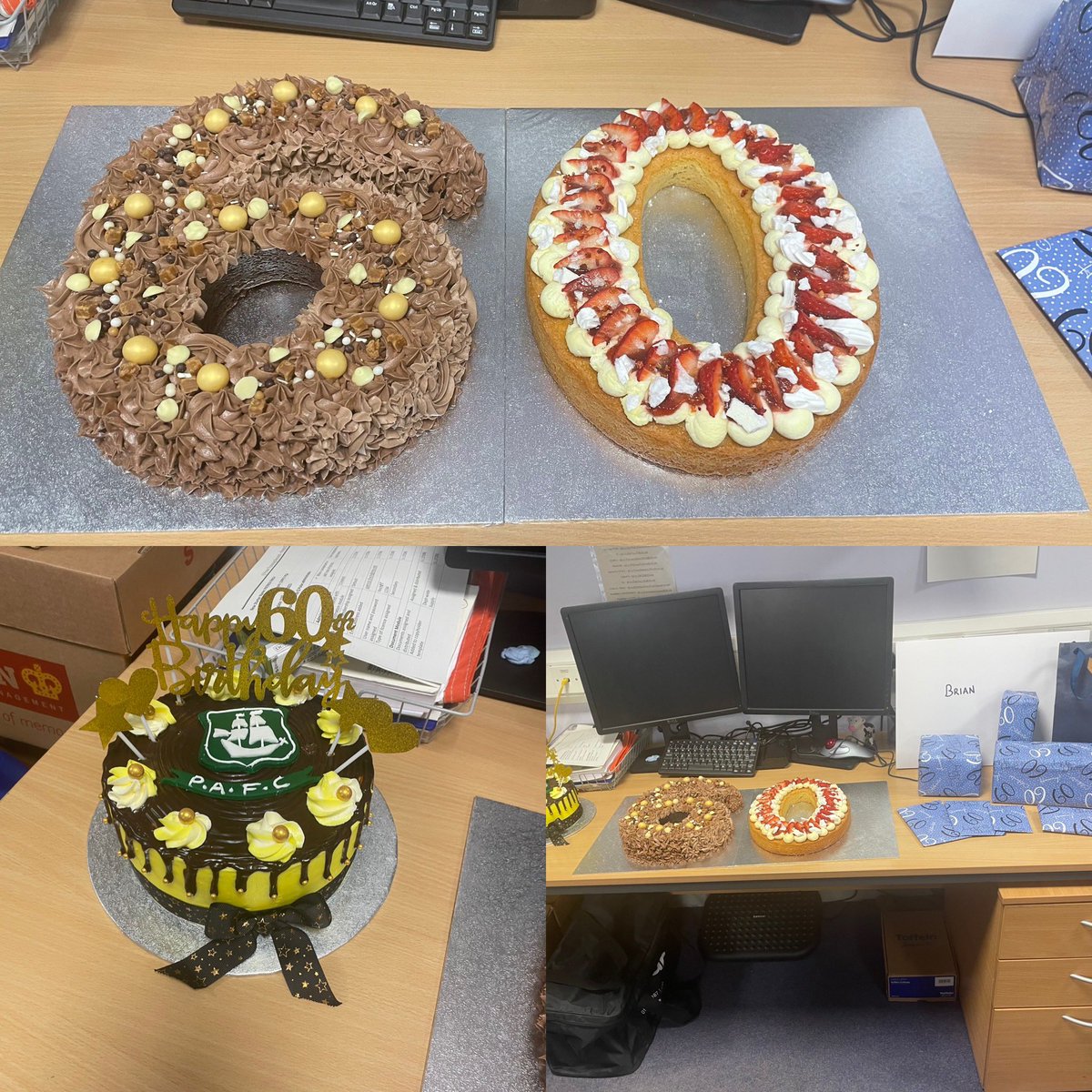 Pharmacy know how to celebrate a birthday! Happy birthday to our lovely Education & Training Lead Brian! 🥳🥳 @uhppharmacy