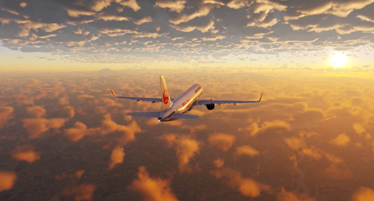 jinya7811's tweet image. エモいですねー
#toliss #xplane