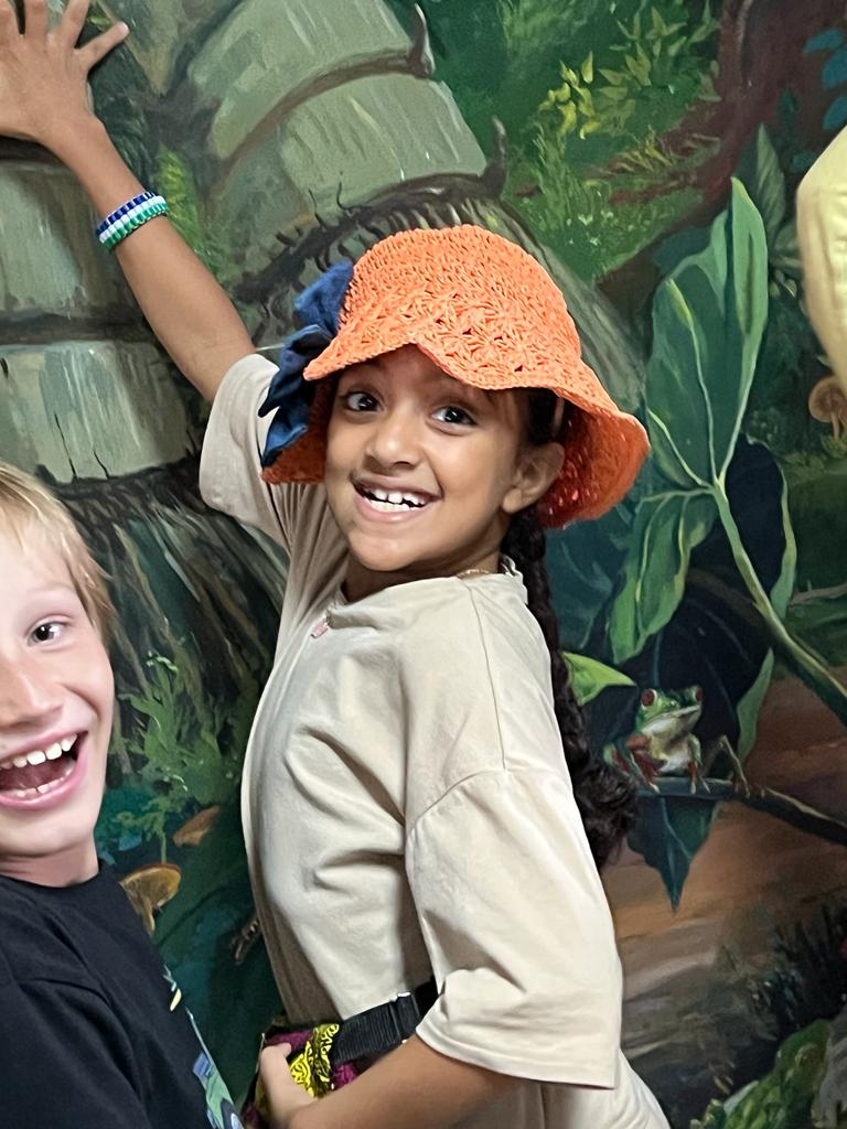 aislagos's tweet photo. Grade 2 'Camp Read A Lot' is still in a full swing. Rainy season did not stop our campers from 'Going on a Bear Hunt'! Who knew hiking around the school could be so fun? https://t.co/1t7Q1REoDb