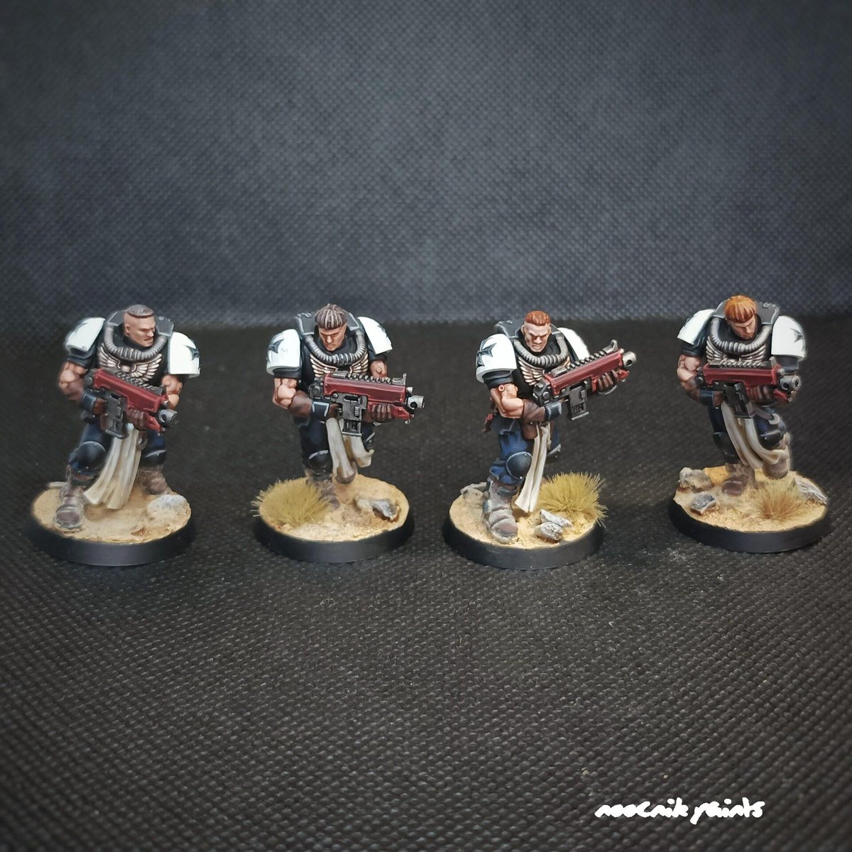 noocnikpaints's tweet photo. Hello, I've added a photo gallery of painted and magnetized Black Templars Primaris Crusader Squad to the site.
If you want more photos, see them here:
https://t.co/LgAxrTyJz9
#warhammer #warhammer40k #minipainting #miniatures #crusadersquad #blacktemplars https://t.co/tPjfUx0bLA
