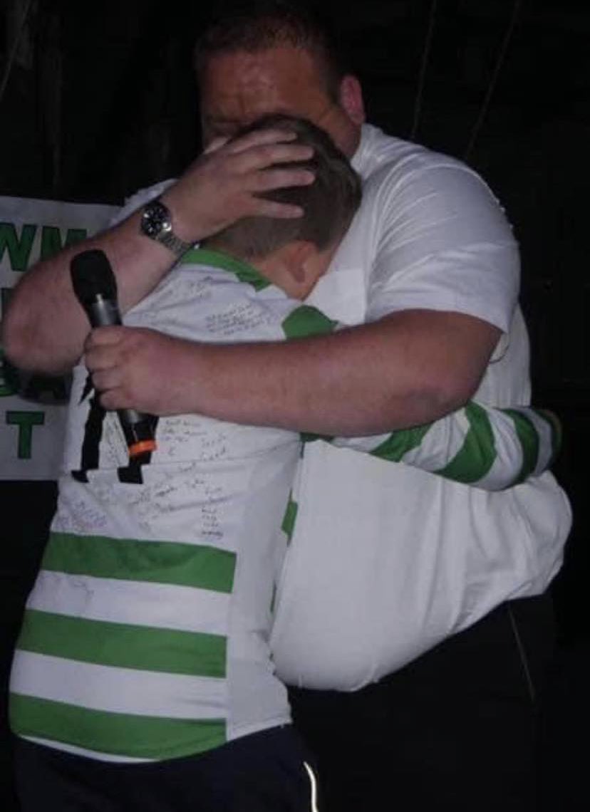 What A Moment ❤️🥹
This is a picture of me and my boy.  I started coaching 4 years ago to help out my sons team who were in the bottom divisions. Two weeks ago we got promoted to the top division in our age group. Development and coaching our main focus. I have now stepped down