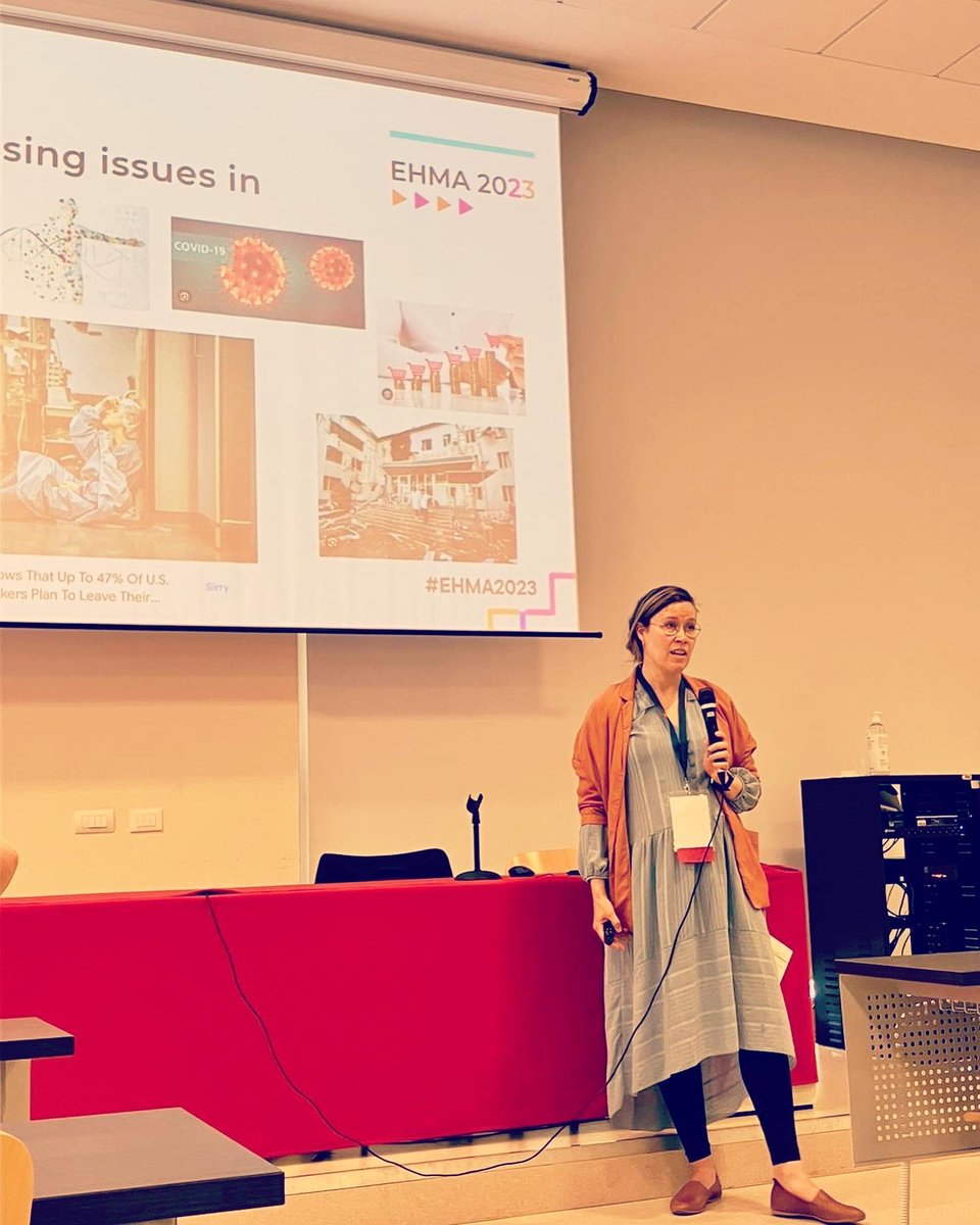 ”Junior Doctors’ perception on the emerging and pressing issues on healthcare in Europe” - happy to present the work by <a href="/ejdpwg/">EJD</a> at <a href="/EHMAinfo/">European Health Management Association</a> Conference 2023
#ehma2023