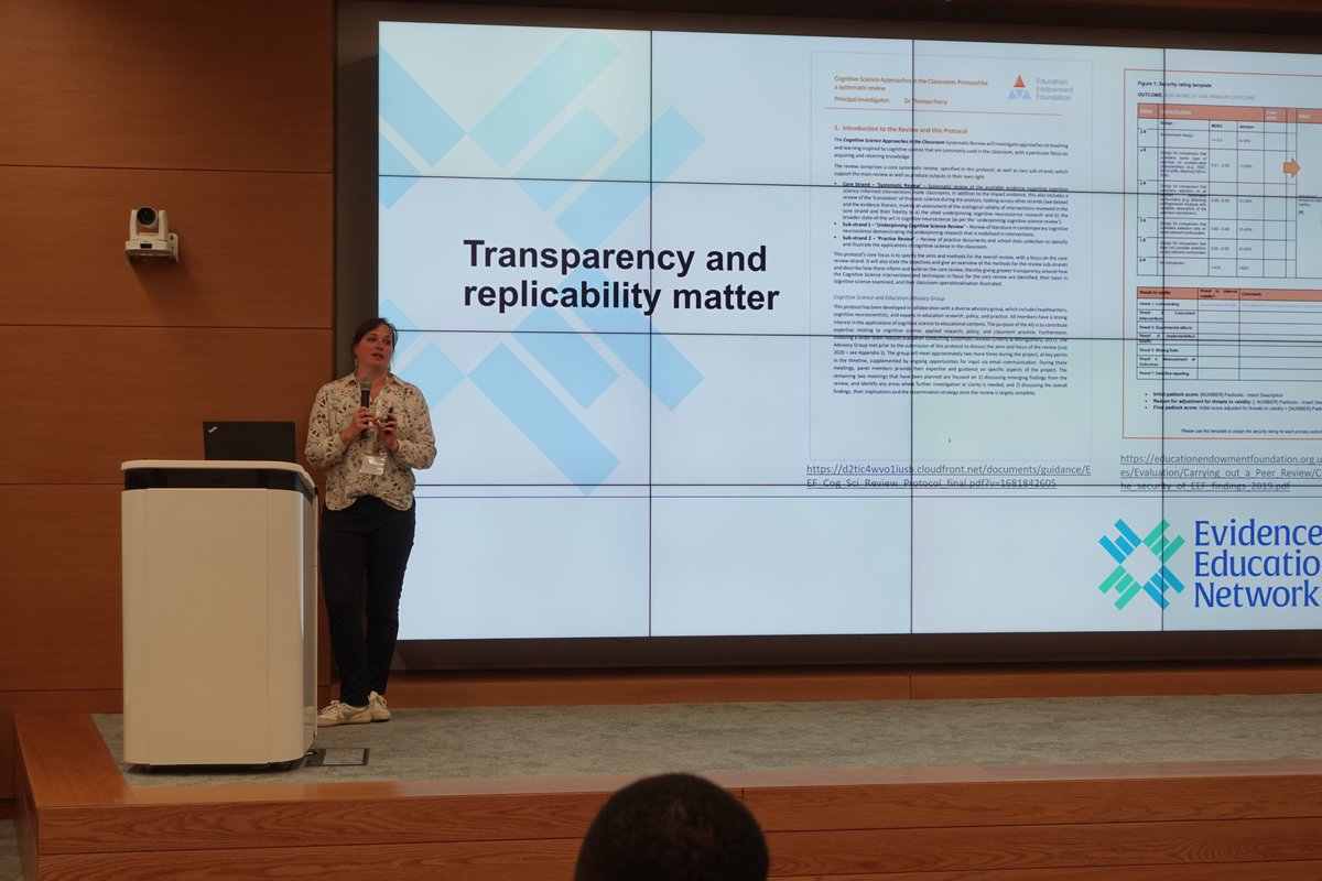 EEF (@educendowfoundn) on Twitter photo EEF Head of Evidence Synthesis, <a href="/JonathanKay9/">Jonathan Kay</a>, and Methodological Innovation Lead, Christine Kelly, presenting on what makes for high-quality evidence on day two of the Evidence for Education Network Annual Workshop hosted by our partners <a href="/QRFoundation/">QueenRaniaFoundation مؤسسة الملكة رانيا</a> #Evidence4Education EEF Head of Evidence Synthesis, <a href="/JonathanKay9/">Jonathan Kay</a>, and Methodological Innovation Lead, Christine Kelly, presenting on what makes for high-quality evidence on day two of the Evidence for Education Network Annual Workshop hosted by our partners <a href="/QRFoundation/">QueenRaniaFoundation مؤسسة الملكة رانيا</a> #Evidence4Education