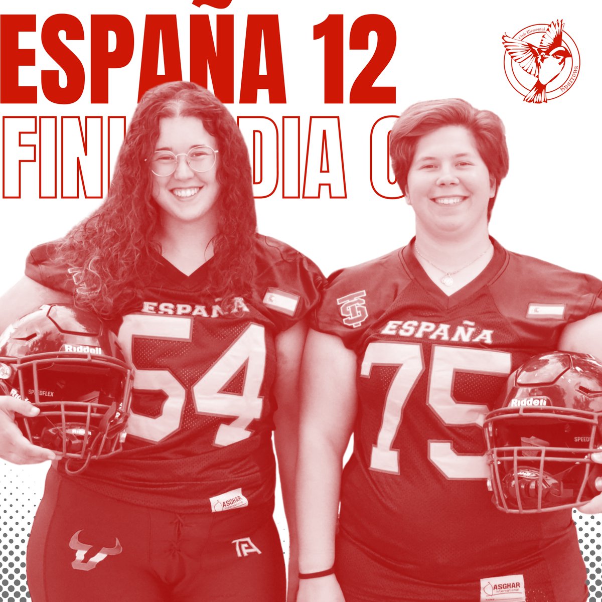 Nuestras jugadoras Tamara Galindo y Carmen Latorre, convocadas para el TS Femenino, disputaron un partido contra Finlandia el pasado sábado 27 de mayo.
El resultado fue favorable para nuestra selección, ganando 12 a 0 a las subcampeonas europeas.
Enhorabuena, chicas❤️‍🔥