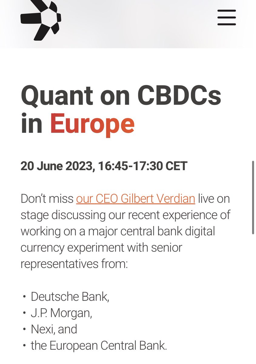 quant.network/ebaday2023/

$QNT #SATP #ISO #CBDCs #DB #JPM #Nexi #ECB