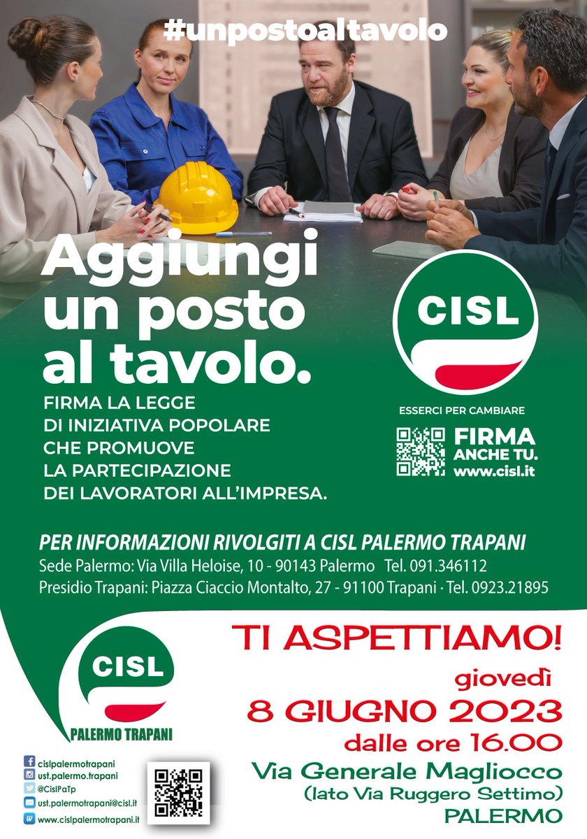 CislPaTp's tweet photo. L'intervento del segretario @leonardolapiana  al consiglio generale @CislSicilia alla presenza del segretario generale @CislNazionale #Sbarra sull’avvio a partire da domani a Palermo della raccolta firme per la proposta di legge di iniziativa popolare sulla Partecipazione. https://t.co/S4QYkPU2MF