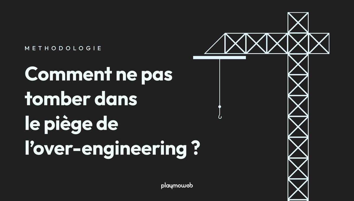 Un des fléaux du développement est l’over-engineering.

C’est la mise en place d'une solution complexe qui dépasse les besoins réels.

On vous explique comment ne pas tomber dans le piège ici 👉 linkedin.com/feed/update/ur…

#développement #développeur #application #webdev