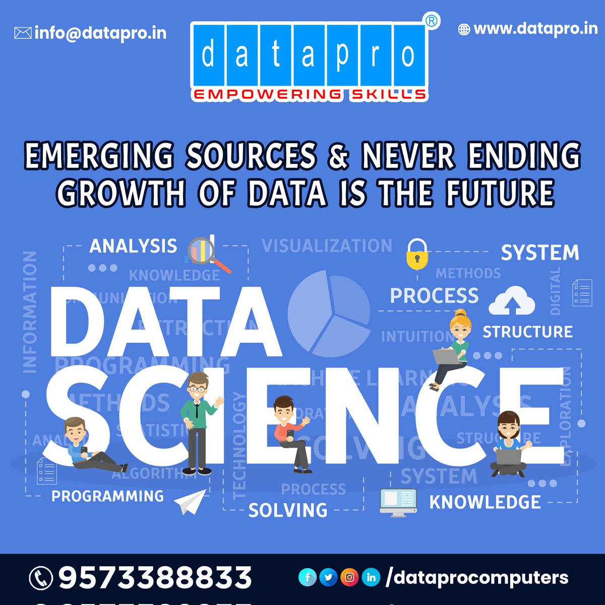 Datapro_online's tweet photo. Boost your Career with Our Data Science program both Online & Offline Training & Get Placed in MNCs
#artificialintelligence
#data #machinelearning #machinelearningalgorithms #machinelearningtools #machinelearningengineer #machinelearningcourse #datascience #datasciencetraining https://t.co/4H12ryjtzI
