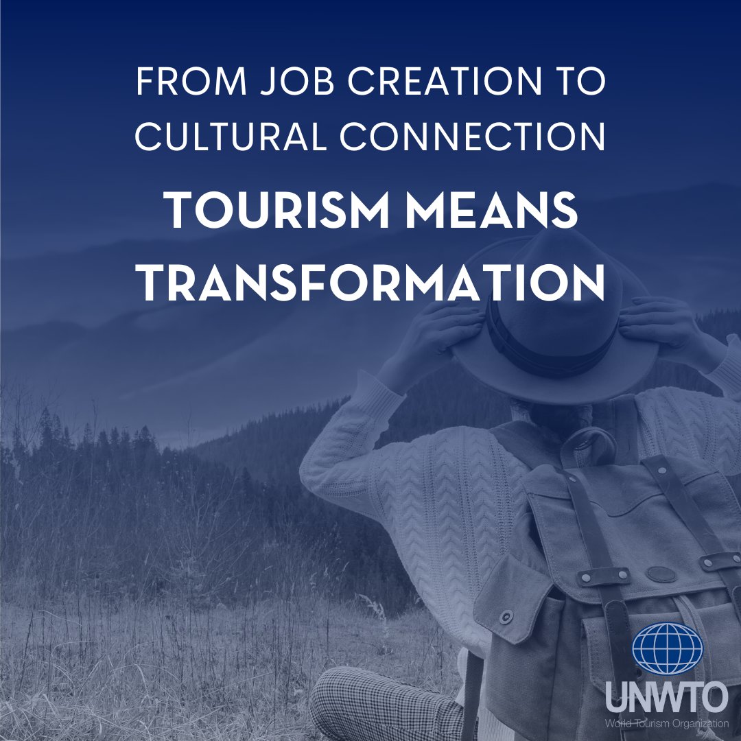 More countries work to build a better tourism to ensure a better future for all.

✅Investing in people.
✅Facilitating access to quality education.
✅Scaling climate action.
✅Measuring our progress.