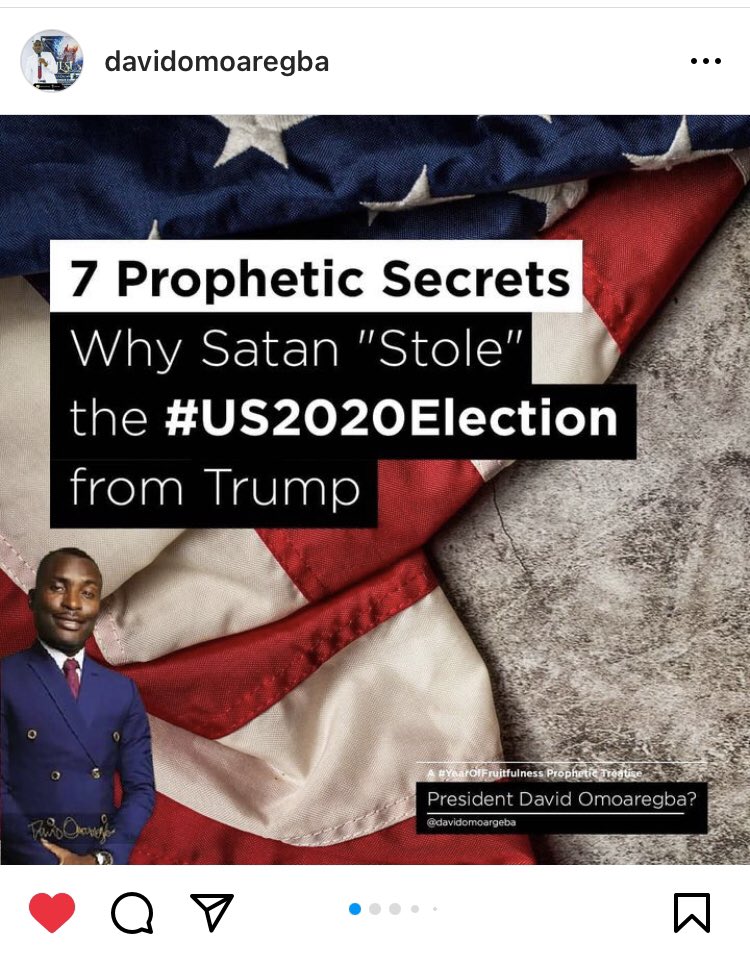 Prophet David Omoaregba & Co. tweet media