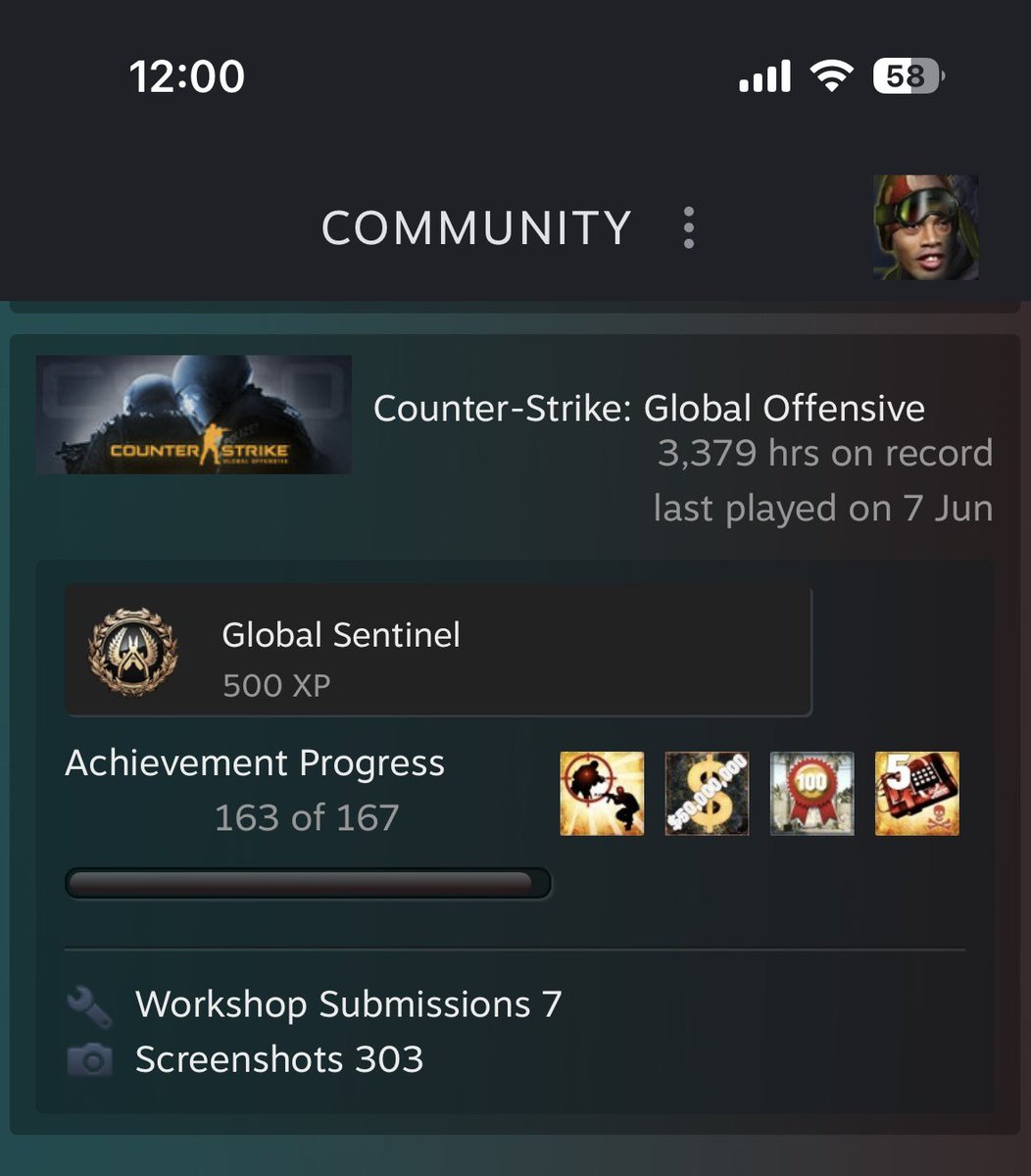 Blackao_CS's tweet photo. @CounterStrike +3k hours and 19 years of service medal and still no beta? xd why you give the beta to people with just 500 hours and less than 5 years accounts? I dont really understand https://t.co/gO5HFY1sqa https://t.co/c6fbR5GEZn