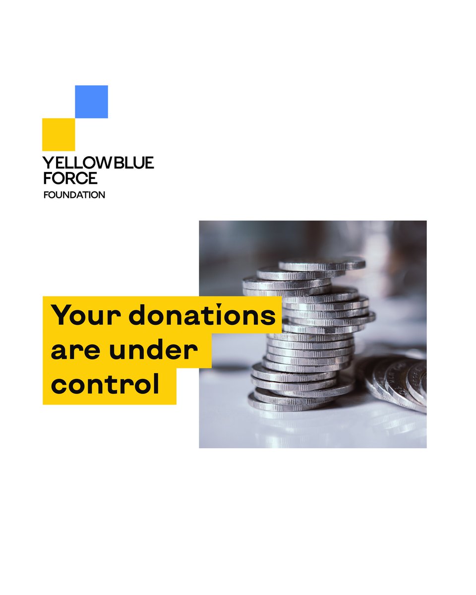 YellowBlueForce's tweet photo. 💸 Every hryvnia of your aid reaches its destination. Learn more👉 https://t.co/rA9fuoNAXg https://t.co/3GEd46Yybn