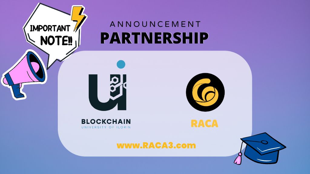 BchainUNILORIN's tweet photo. Great Announcement!!

We @BchainUNILORIN are so thrilled to announce our official partnership with @RACA_3.
#RACA is home to the largest 3D Metaverse on the BNBChain and we are glad to be partnering with them to build the 3D USM Virtual World together.
Stay tuned for more update. https://t.co/SAz5UUmn3S