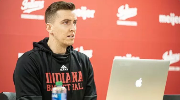 TheHoopHerald's tweet photo. A name that should be a HC very soon is @IndianaMBB AC @B_Walsh2

Walsh is one of the best young recruiters in college basketball &amp; has the special combination of former elite player who is a detailed oriented grinder. He values relationships and is extremely respected 📈📈 https://t.co/NBK1XUdybx