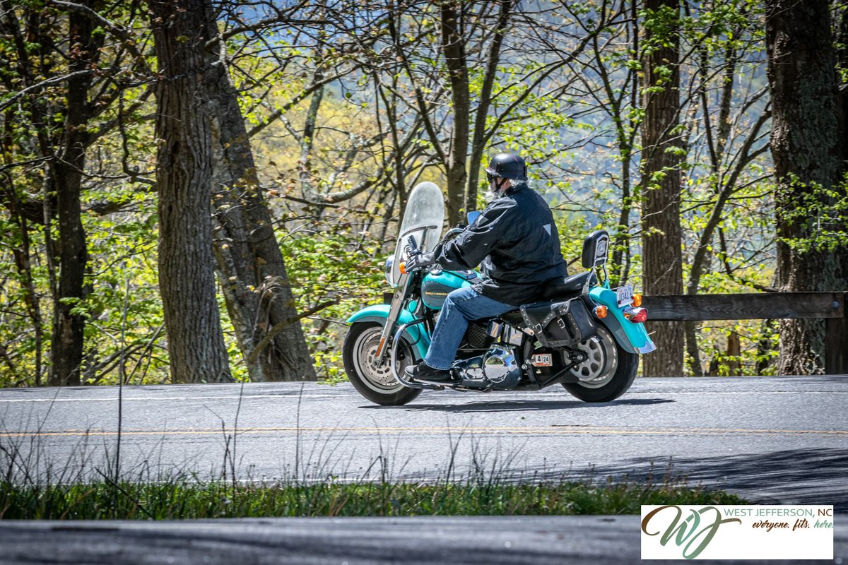 DownTownWJ's tweet photo. If you love to ride motorcycles, West Jefferson is a great place to stay and access loads of nearby regional rides, including Ashe County's very own Devil's Stairs. https://t.co/NqwThstj5S