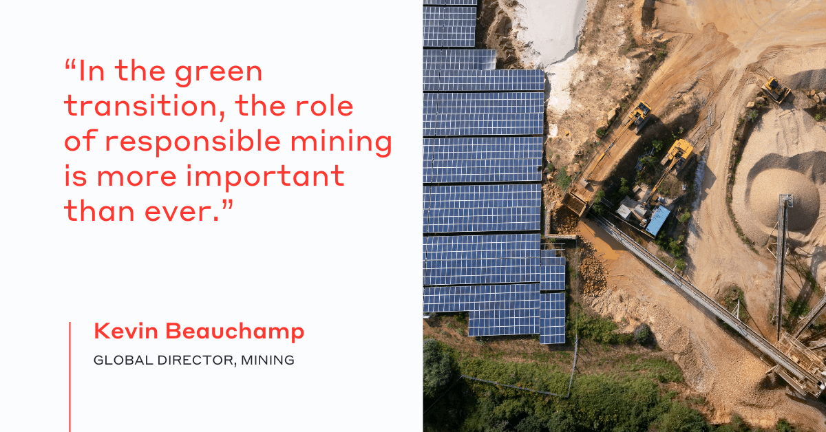Beim Übergang zu einer kohlenstoffarmen Wirtschaft ist die Rolle eines verantwortungsvollen Bergbaus wichtiger denn je. Aber was bedeutet das eigentlich?
wsp.com/en-gl/investor…
#ESGreport #ESG #CleanTech #GreenTech #GreenTransition #WeAreWSP