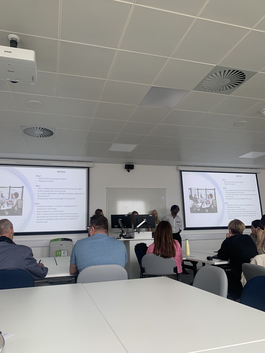 The journey of the well being journal. How students helped to improve the well-being journal.