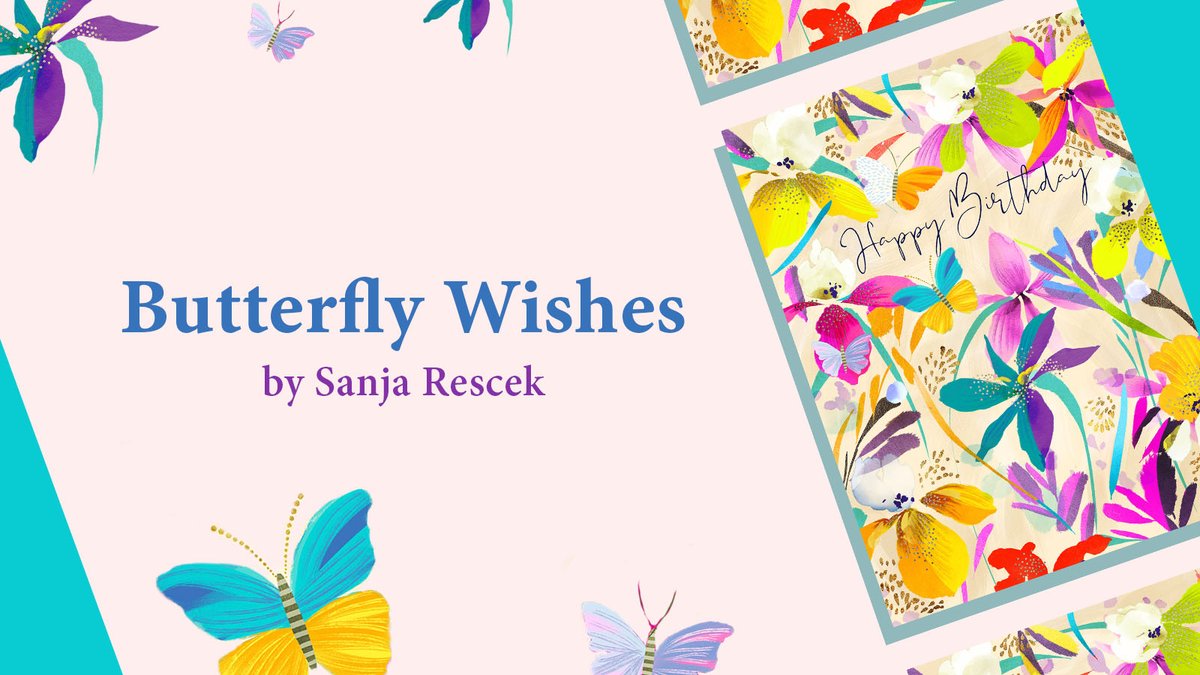 Butterfly Wishes
New collection from #BrightArtist Sanja Rescek, represented by #BrightAgent Jo Astles

Take a look > ow.ly/3XJ250OHFut