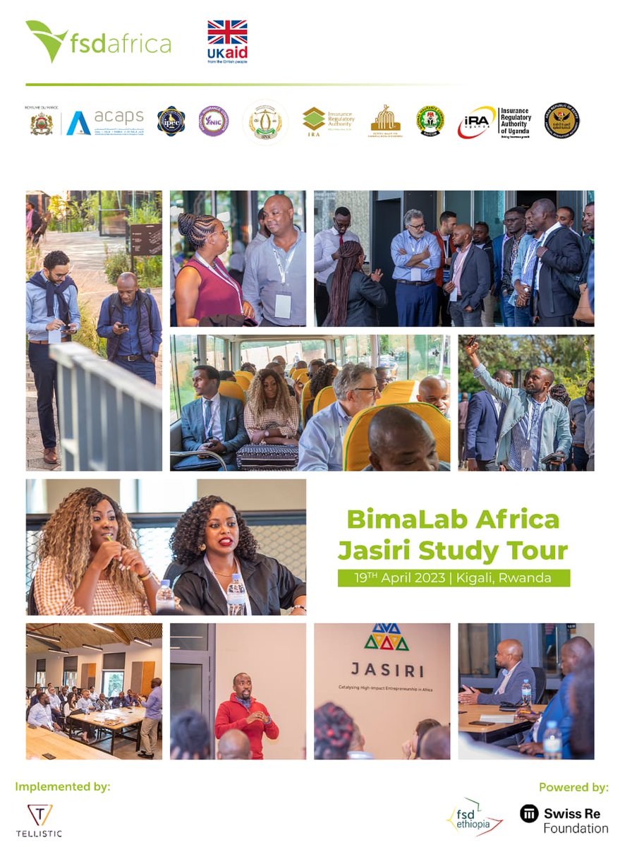 Exciting times at the @Jasiri4Africa the Study Tour in #Kigali, #Rwanda, exploring the world of early-stage tech startups! Mentoring, capital, and office space are paving the way for innovation.

#BimalabAfrica #TechStartups #Innovation #inSurTech #FinancialInclusion