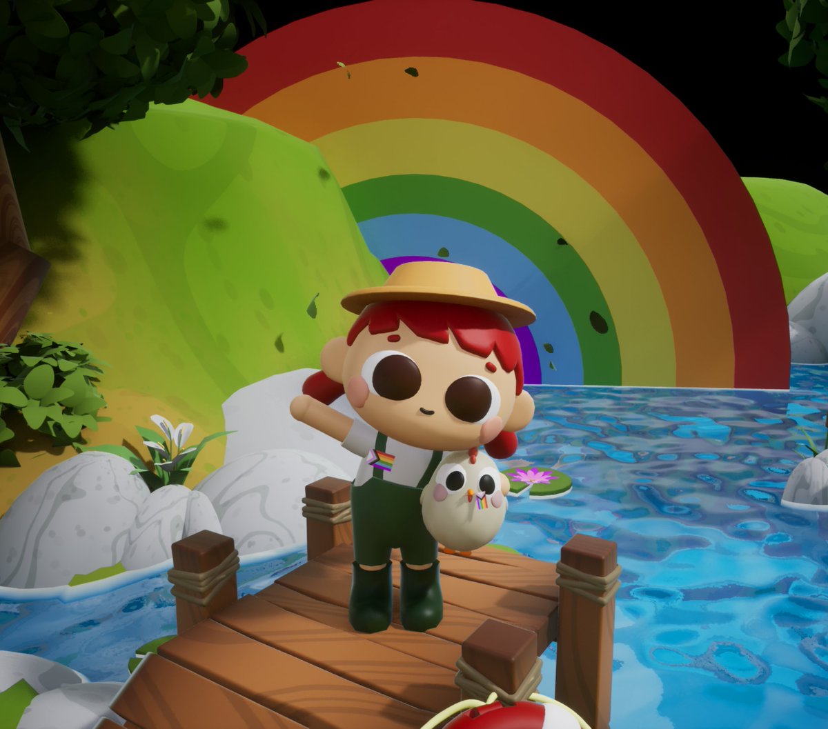 Our team wishes everyone a happy #PrideMonth 

#indiegame #indiegames #gamedev #gaming #louisesfarm #wishlistwednesday