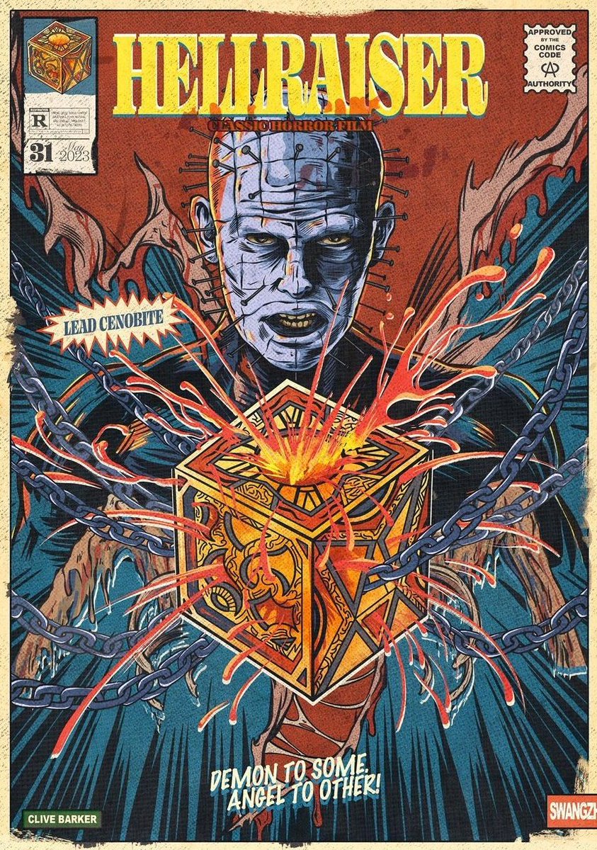 Hellraiser (1987) 
Art by Swangzhel.