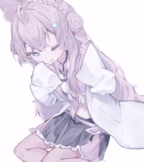 ᐡ >  ̫ o̴̶̷̤ ᐡ  #こよりすけっち