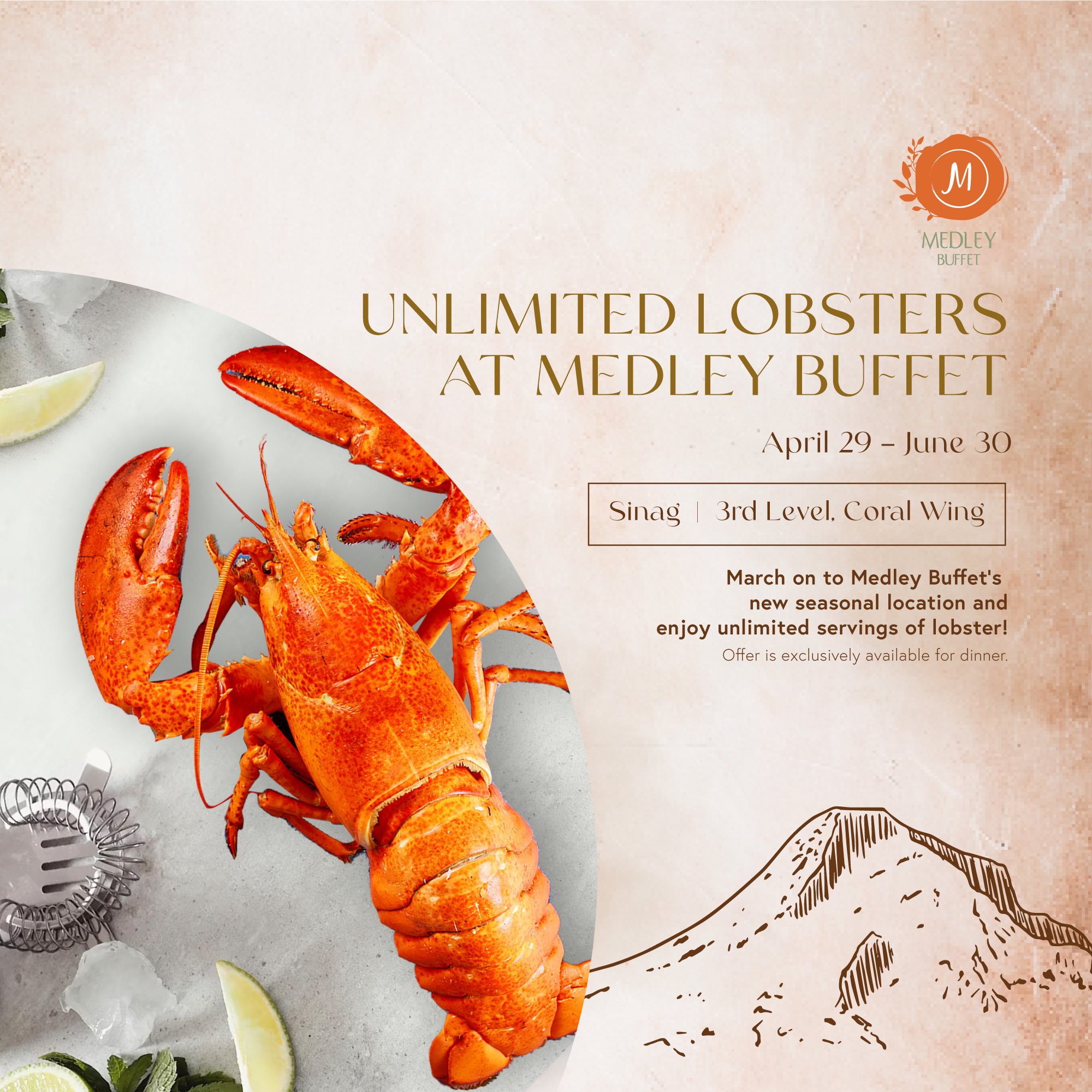 Okada Manila on Twitter "The lobster feast continues this June! Take