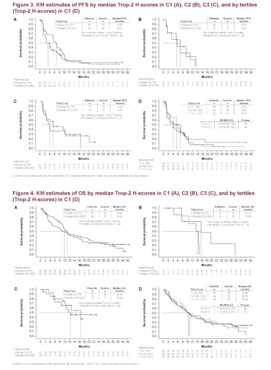🌟 #ASCO2023: Efficacy of #Sacituzumab Govitecan in Locally Advanced or Metastatic #UrothelialCancer by Trophoblast Cell Surface Antigen 2 (Trop-2) Expression🌟 by @DrScottTagawa
@ASCO @OncoAlert #bladdercancer @BladderCaJrnl
urotoday.com/conference-hig…