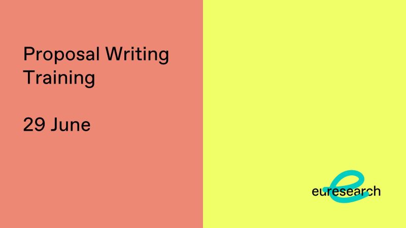 SwissEuresearch's tweet photo. Are you planning to participate in a collaborative project? Then consider attending this proposal writing training on 29 June. Check the agenda and register by 20 June:  https://t.co/qXhlt9vkw6 #HorizonEU  #SwissEU4Innovation #SwissEU4Research https://t.co/e5lIxDI2yo
