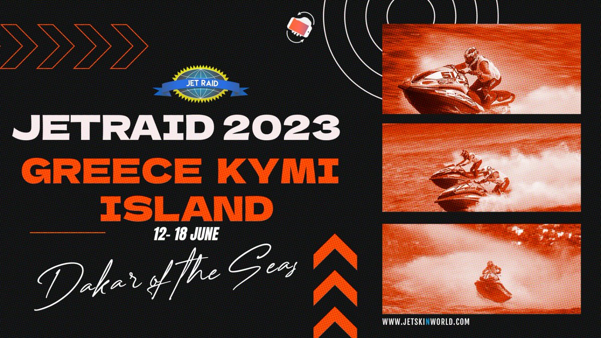 GlobeauProd's tweet photo. Du 12 au 18 juin notre équipe sera présente en Grèce 🇬🇷 pour l’édition 2023 du Jet Raid. Couverture et distribution tv 📺 du Dakar des mers 😎 @JetPulsionMag #jetraid #jetski #greece #rallyraid #tvshow #globeauprod https://t.co/LFAavWphSj