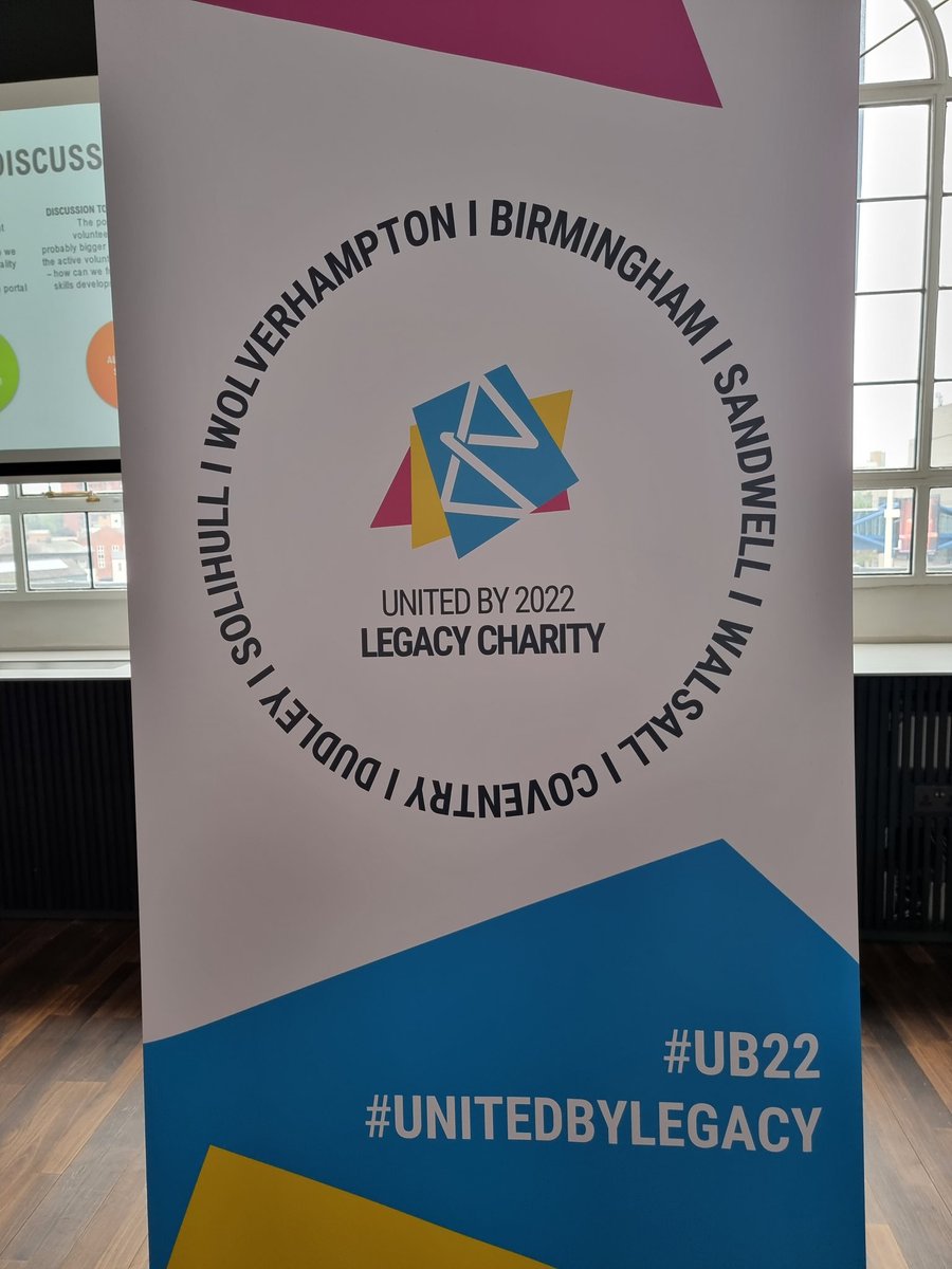 It's event day! 

Today @UnitedBy2022
launches our #VolunteersCollective portal to bring exciting, event volunteering opportunities to the region.

We are at #TheExchange @unibirmingham 
#UnitedByLegacy
#UB22
#VolunteersWeek #VolunteersWeek2023