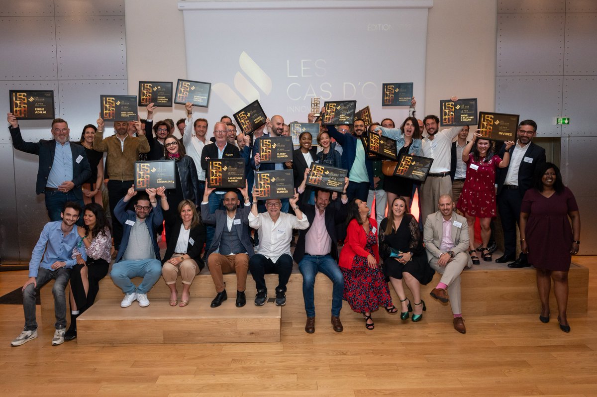 [REMISE DE PRIX]

🏆Le voilà : le premier prix de l’année ! 🤗

Hier soir, UGC et ADRENALEAD, ont eu l’honneur de recevoir un Cas d'OR, lors de la cérémonie des Trophées de l’Innovation Publicitaire.

Un grand merci aux membres du jury 🙏

Plus d'infos👉 bit.ly/3NhzW2e