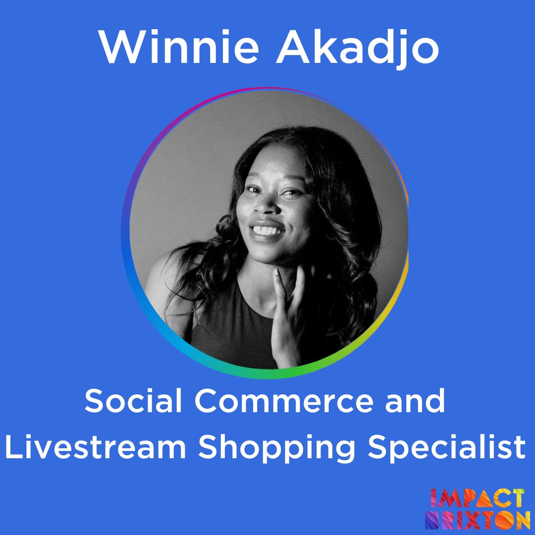 Introducing our expert panel! 

Winnie Akadjo has worked with TikTok and Farfetch to develop their livestream shopping channels. She is the Founder of The LVS Hub, a platform created to connect businesses with the AI tools they need to grow.

Tickets: eventbrite.co.uk/e/how-to-grow-…