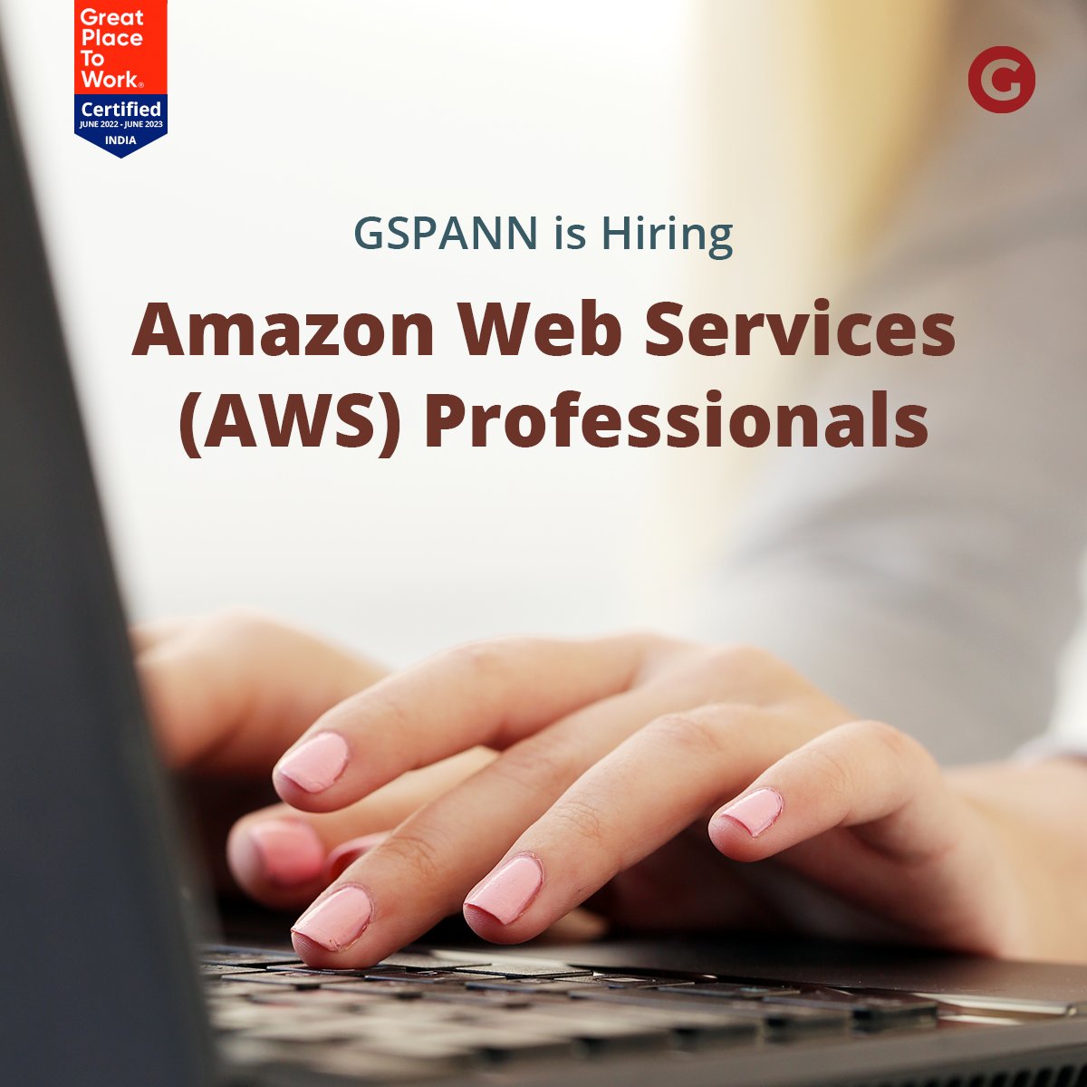 gspanntech's tweet photo. GSPANN is a #GreatPlaceToWork-certified company, looking for seasoned #AmazonWebServices/#AWSProfessionals.
#AWSEngineer: https://t.co/Gqo15M1o4z
#DevOpsEngineer – #AWS: https://t.co/3KC3ES067e
All #GSPANNJobs: https://t.co/Cd9hZOiYGg
#GPTW #WorkLifeBalance #DevOps https://t.co/GBZhJMbxQk