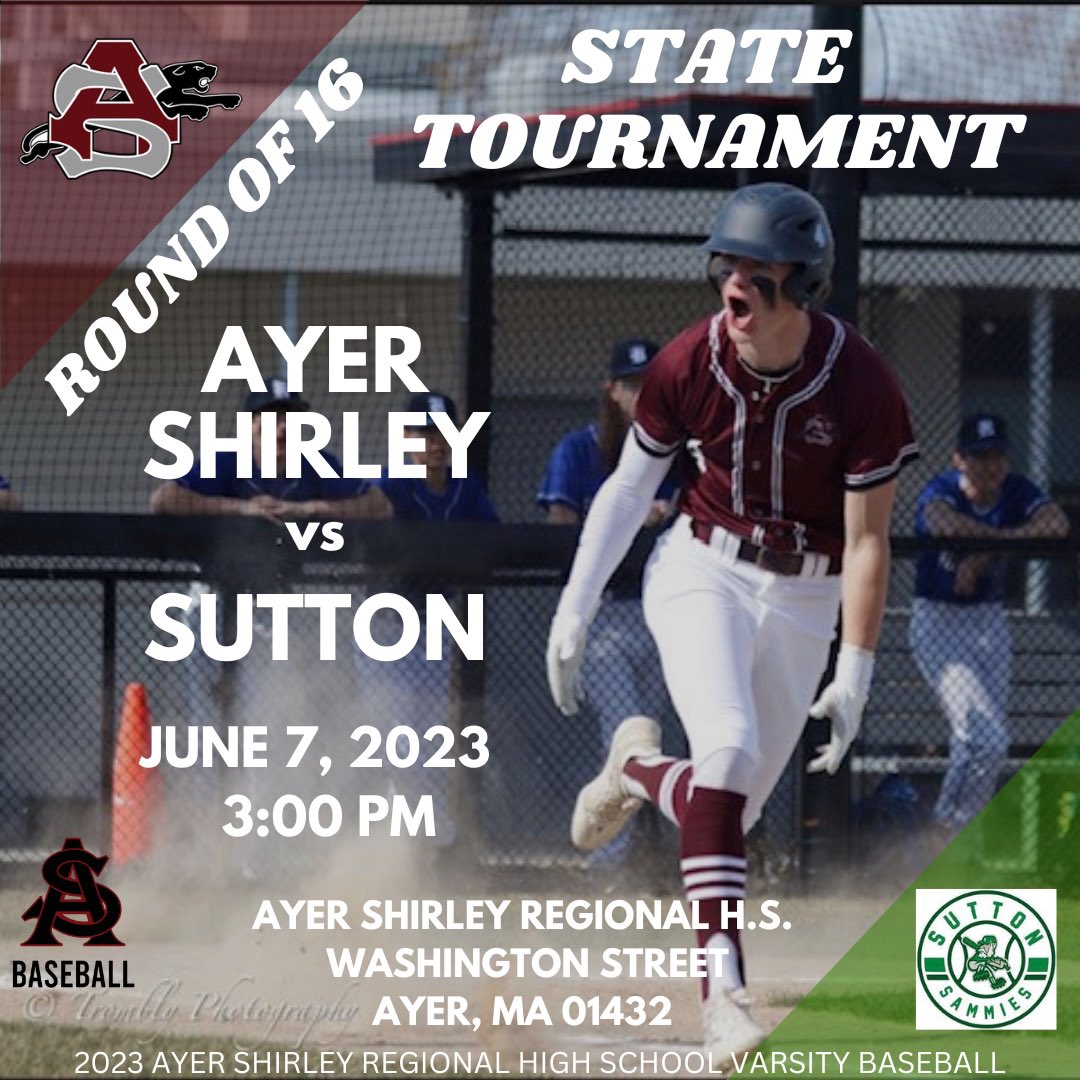 Game day as the Panthers host Sutton this afternoon at 3:00pm. Come on down and support the boys!