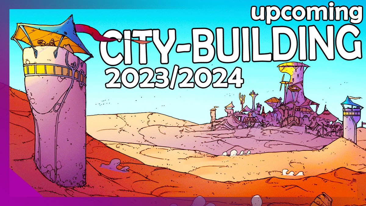 20 City-Building titles to look forward to this year and the next! #upcoming #citybuilders #indiegame
youtu.be/7WZYrJWDcJY